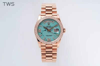 ROLEX Day-date Automatic Movement High Quality Steel 36mm Blue Watch